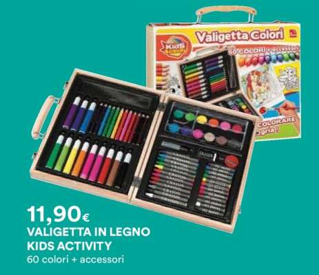 VALIGETTA IN LEGNO KIDS ACTIVITY