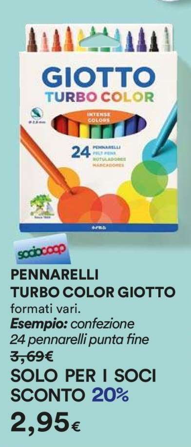 PENNARELLI TURBO COLOR GIOTTO
