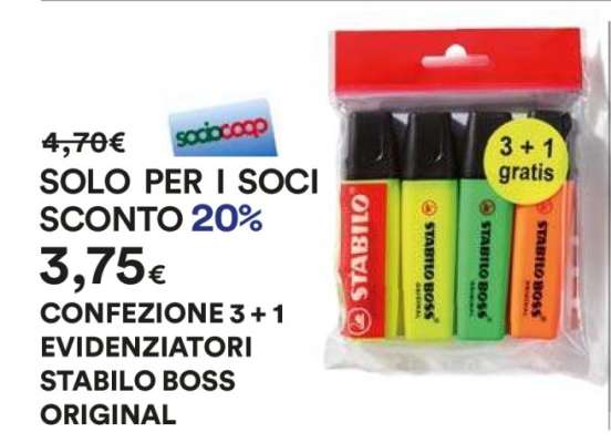Evidenziatori Stabilo Boss Original