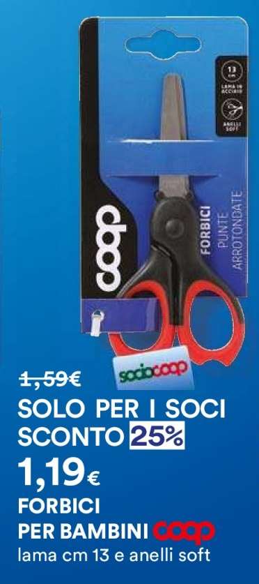 FORBICI PER BAMBINI coop