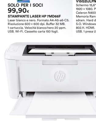 STAMPANTE LASER HP 7MD66F