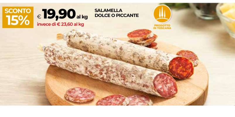 Salamella Dolce o Piccante
