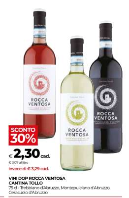 VINI DOP ROCCA VENTOSA CANTINA TOLLO