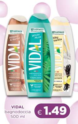 VIDAL bagnodoccia 500 ml