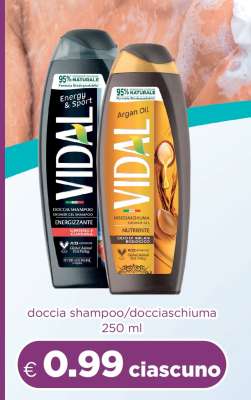 VIDAL doccia shampoo/docciaschiuma