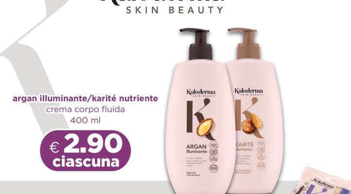 Kaloderma crema corpo fluida