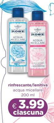 Acqua alle Rose Acqua Micellare