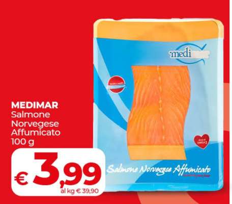 MEDIMAR Salmone Norvegese Affumicato