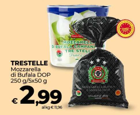 TRESTELLE Mozzarella di Bufala DOP