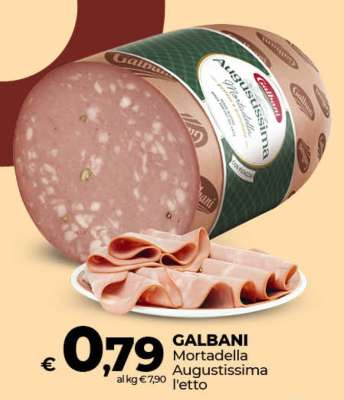 GALBANI Mortadella Augustissima l'etto