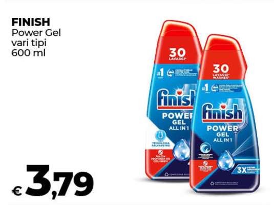 FINISH POWER GEL