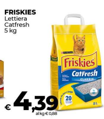 FRISKIES Lettiera Catfresh