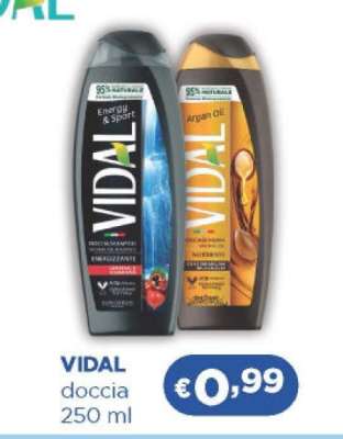 VIDAL doccia 250 ml