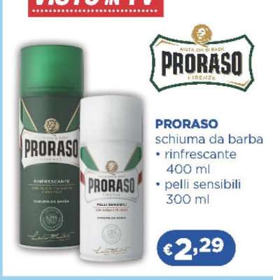 PRORASO SCHIUMA DA BARBA