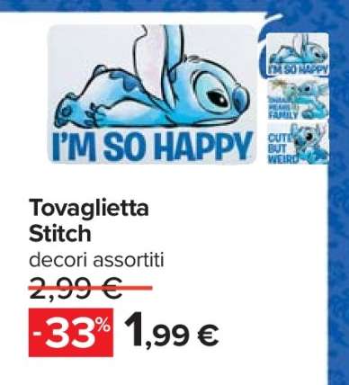 Tovaglietta Stitch