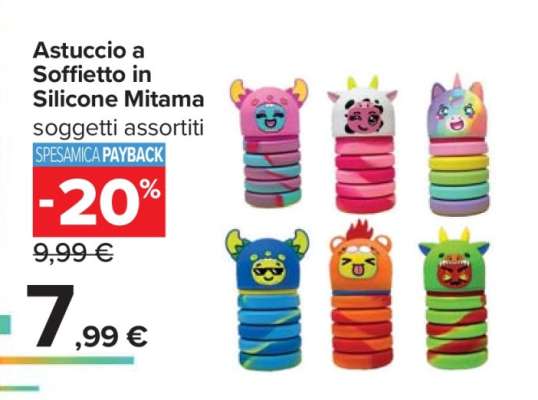 Astuccio a Soffietto in Silicone Mitama