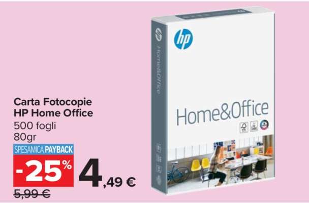 Carta Fotocopie HP Home Office