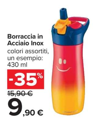 Borraccia in Acciaio Inox
