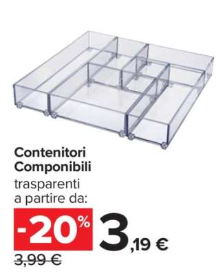 Contenitori Componibili