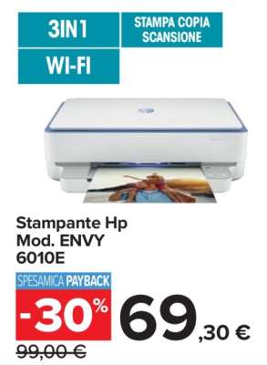 Stampante HP Mod. ENVY 6010E