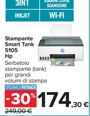 Stampante Smart Tank 5105 Hp