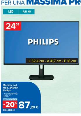 Monitor Lcd Mod. 24E1N1 Philips