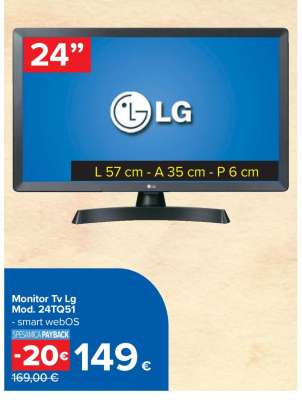 Monitor / Tv Lg Mod. 24TQ51