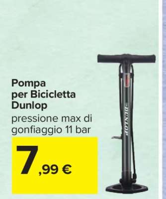 Pompa per Bicicletta Dunlop