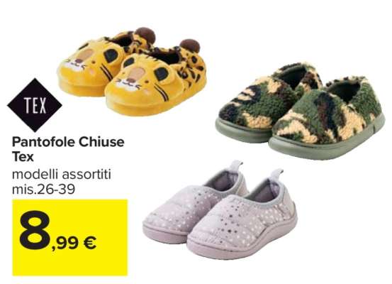 Pantofole Chiuse Tex