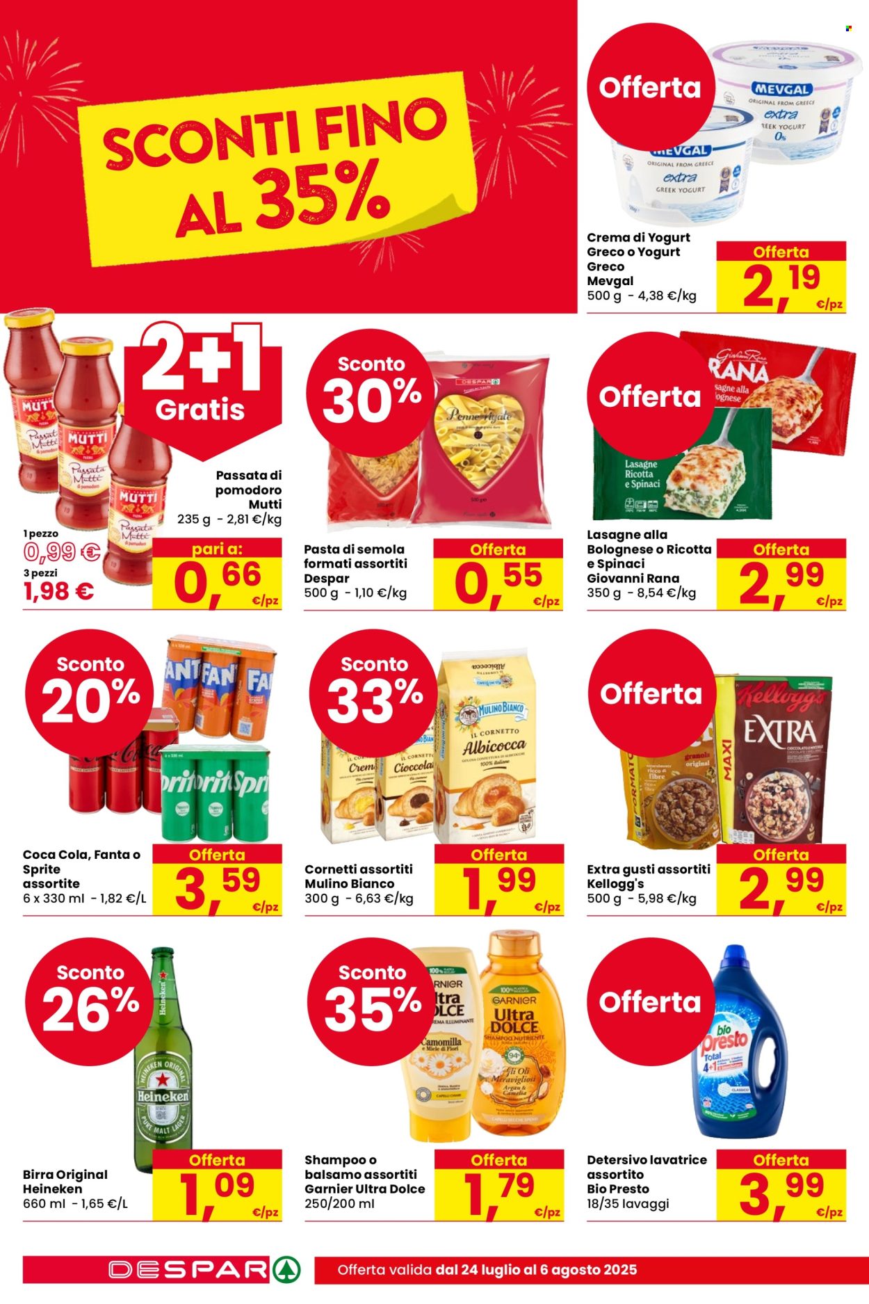 Volantino Despar - 24/7/2025 - 6/8/2025. Pagina 2