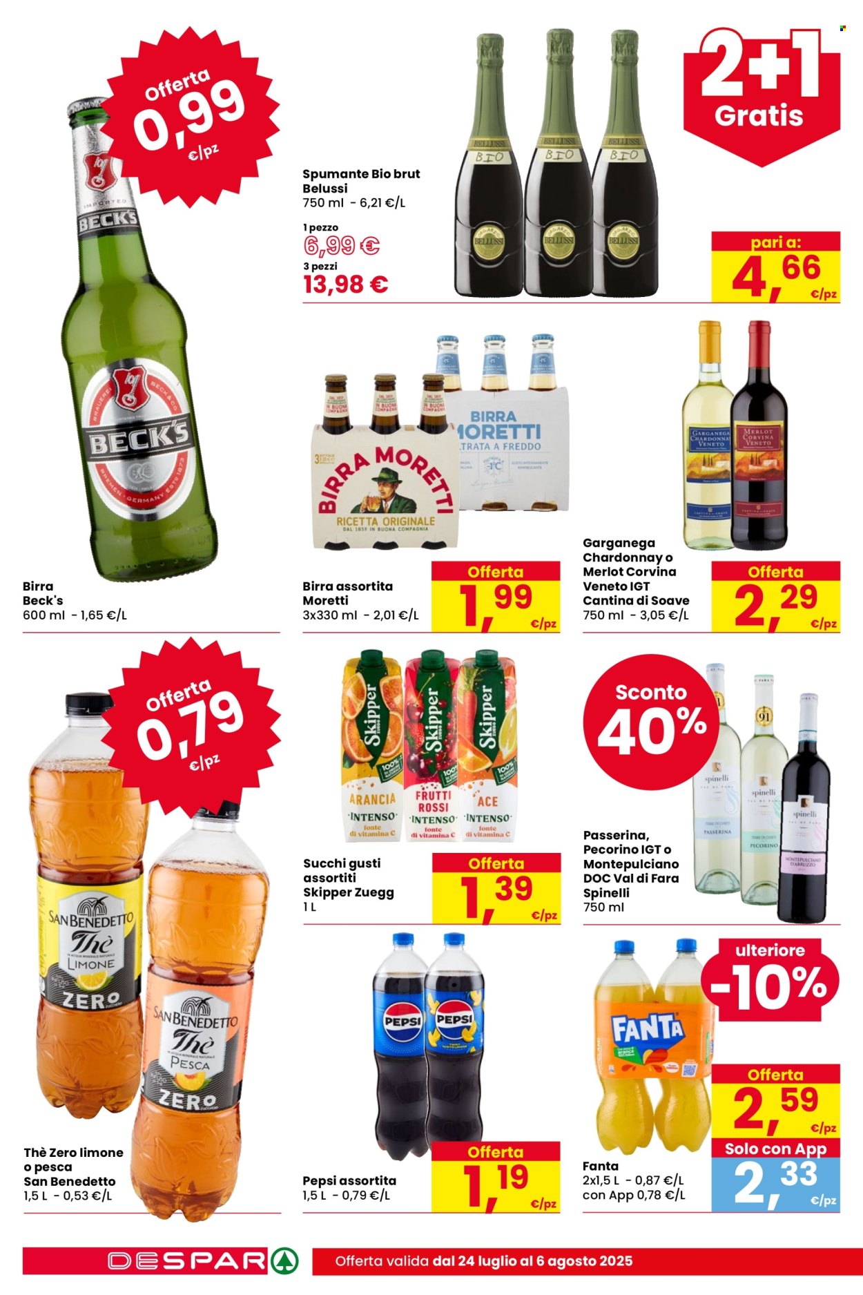 Volantino Despar - 24/7/2025 - 6/8/2025. Pagina 14