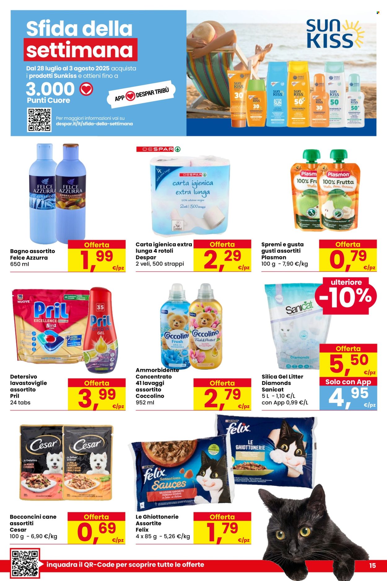 Volantino Despar - 24/7/2025 - 6/8/2025. Pagina 15