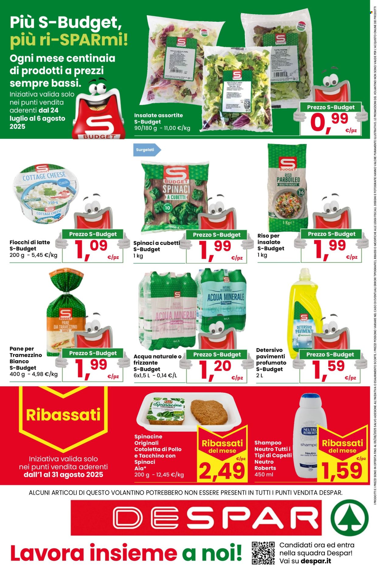 Volantino Despar - 24/7/2025 - 6/8/2025. Pagina 16