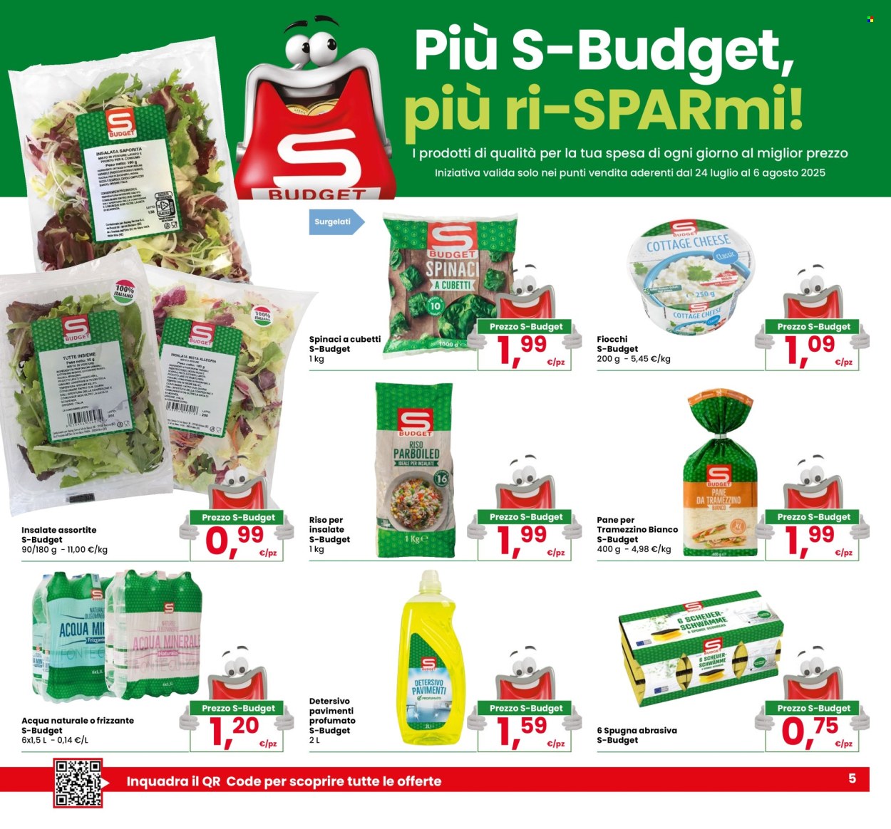 Volantino Eurospar - 24/7/2025 - 6/8/2025. Pagina 5