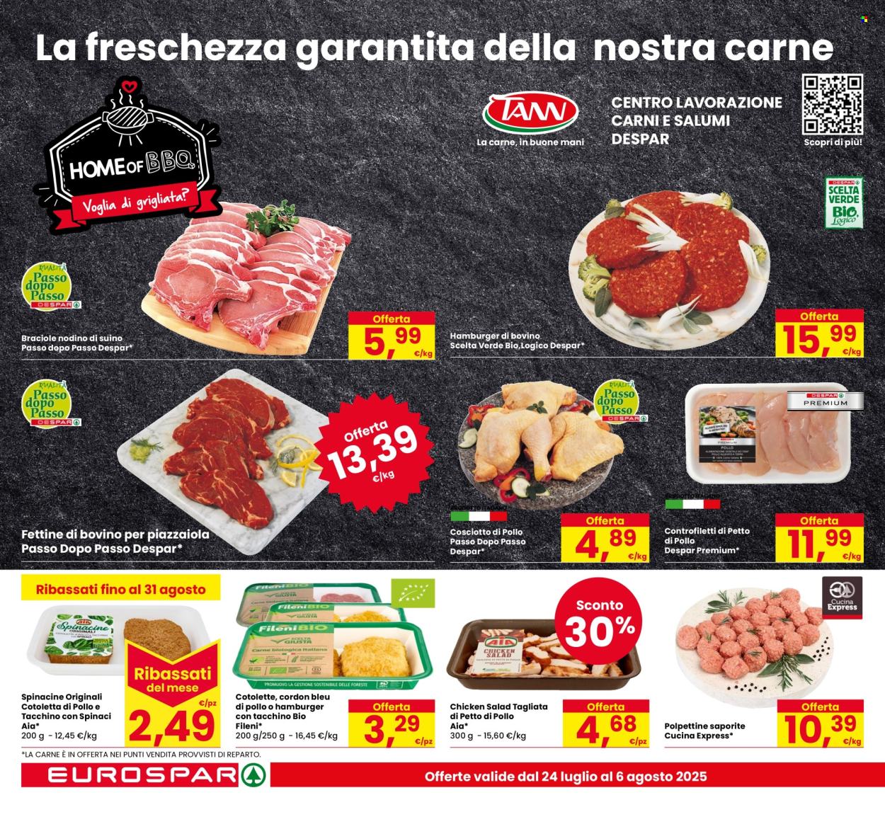 Volantino Eurospar - 24/7/2025 - 6/8/2025. Pagina 6