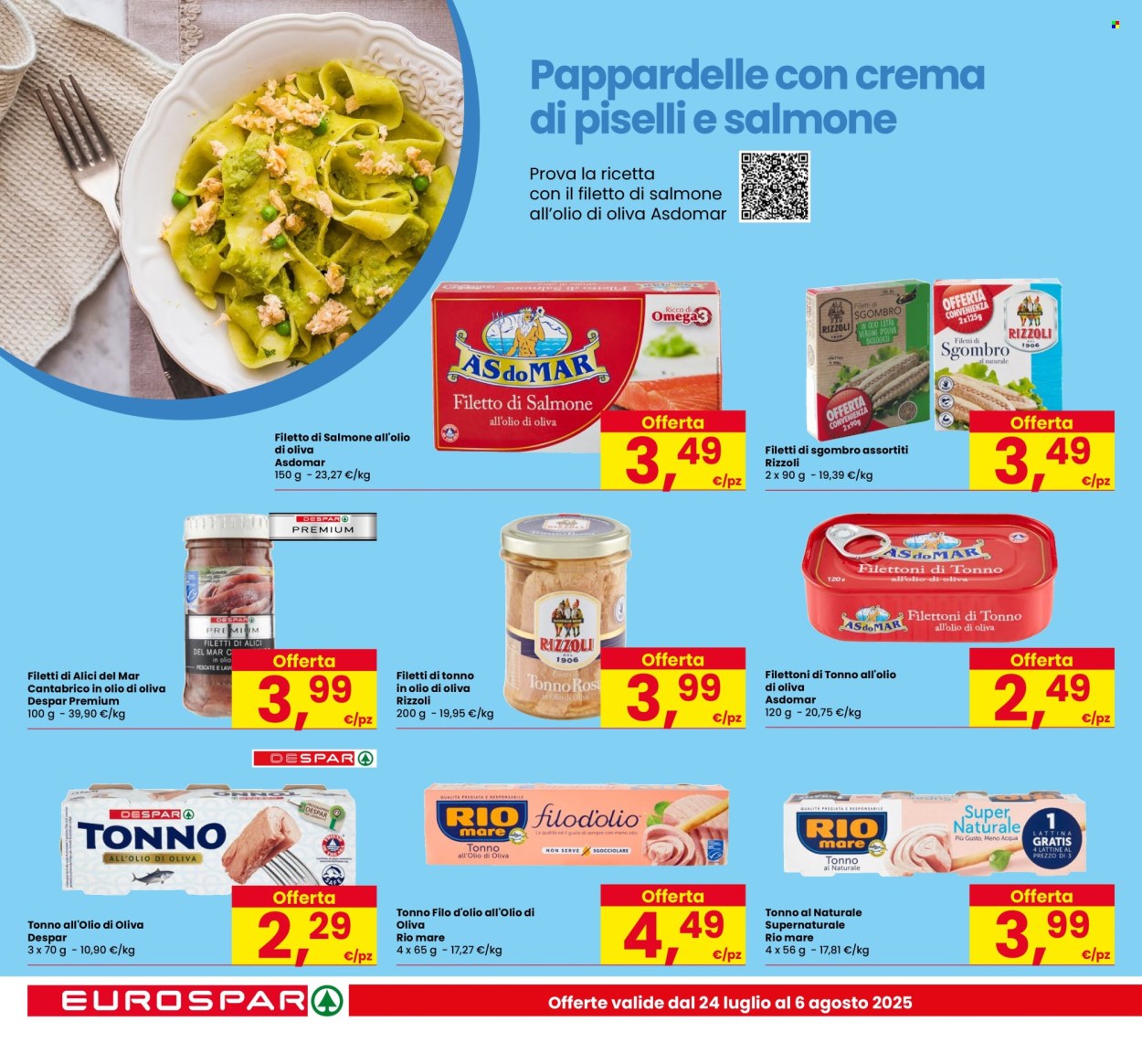 Volantino Eurospar - 24/7/2025 - 6/8/2025. Pagina 16
