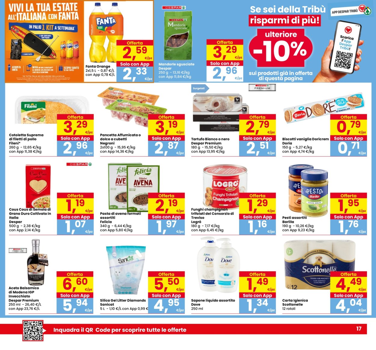 Volantino Eurospar - 24/7/2025 - 6/8/2025. Pagina 17