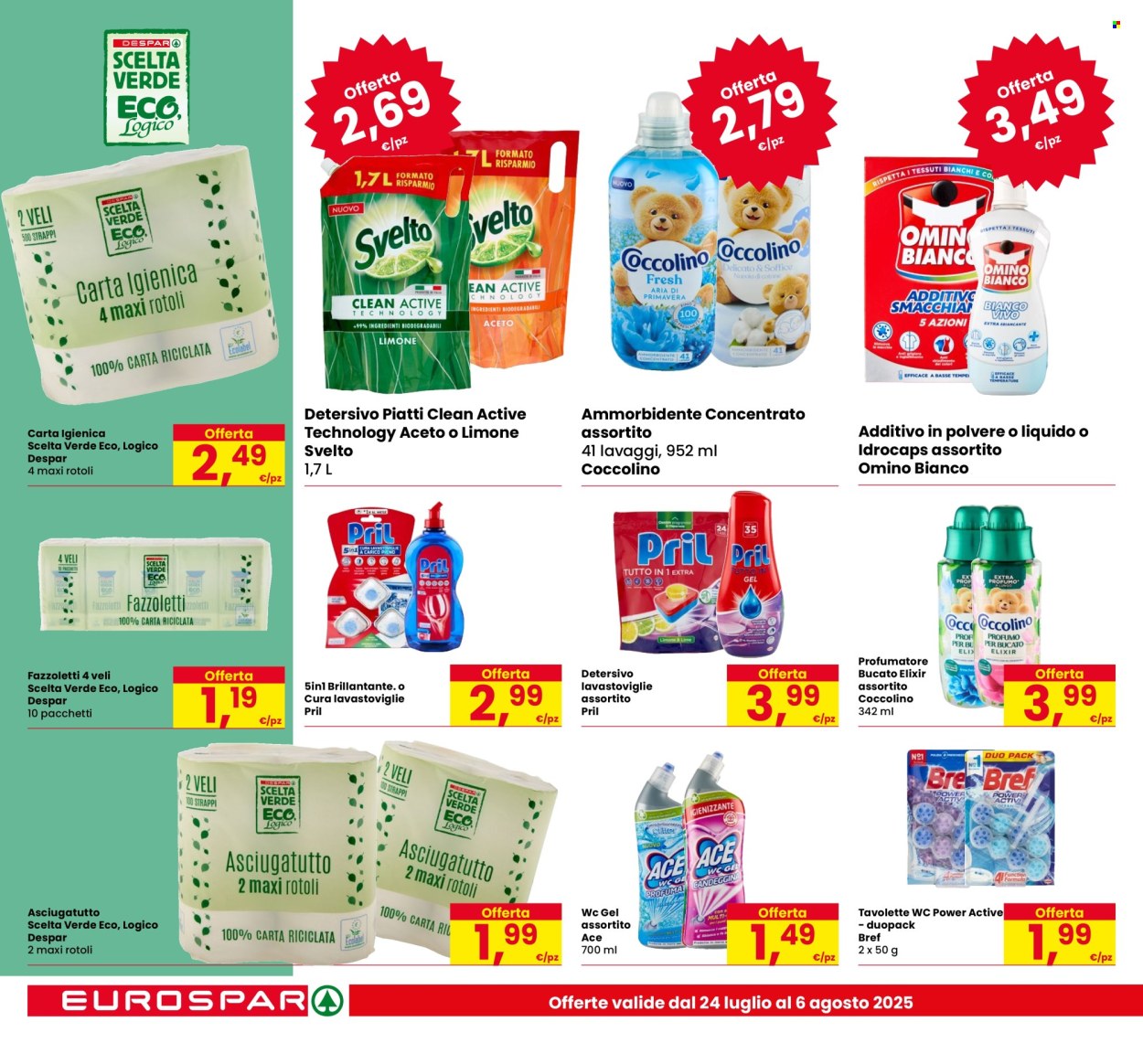 Volantino Eurospar - 24/7/2025 - 6/8/2025. Pagina 22