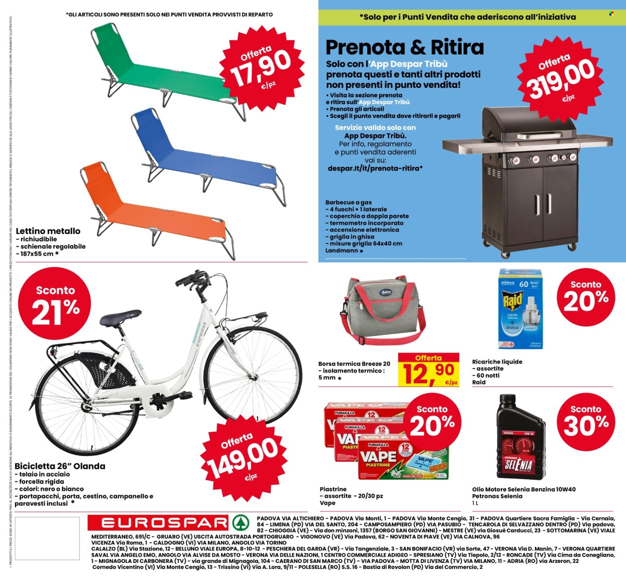 Volantino Eurospar - 24/7/2025 - 6/8/2025. Pagina 24