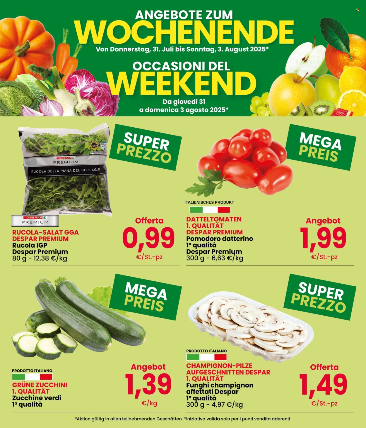 Volantino Eurospar - 31/7/2025 - 3/8/2025. Pagina 3