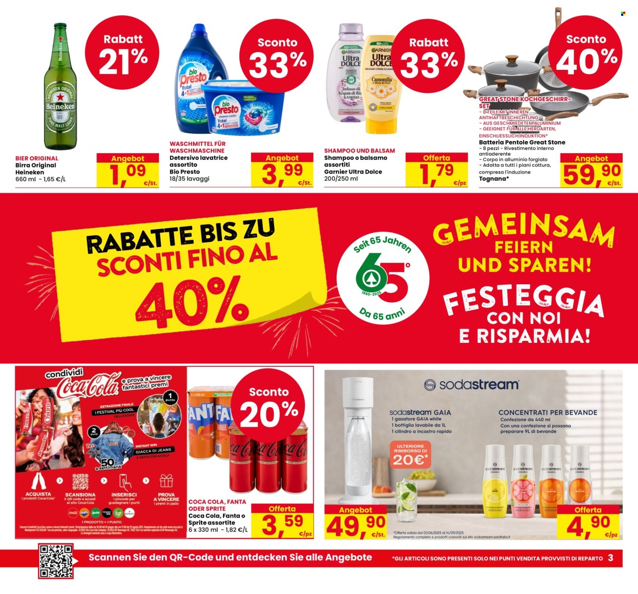 Volantino Eurospar - 24/7/2025 - 6/8/2025. Pagina 3