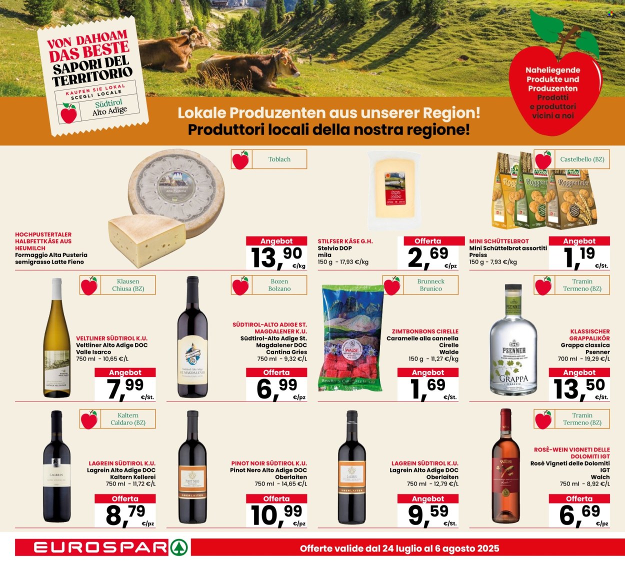 Volantino Eurospar - 24/7/2025 - 6/8/2025. Pagina 12