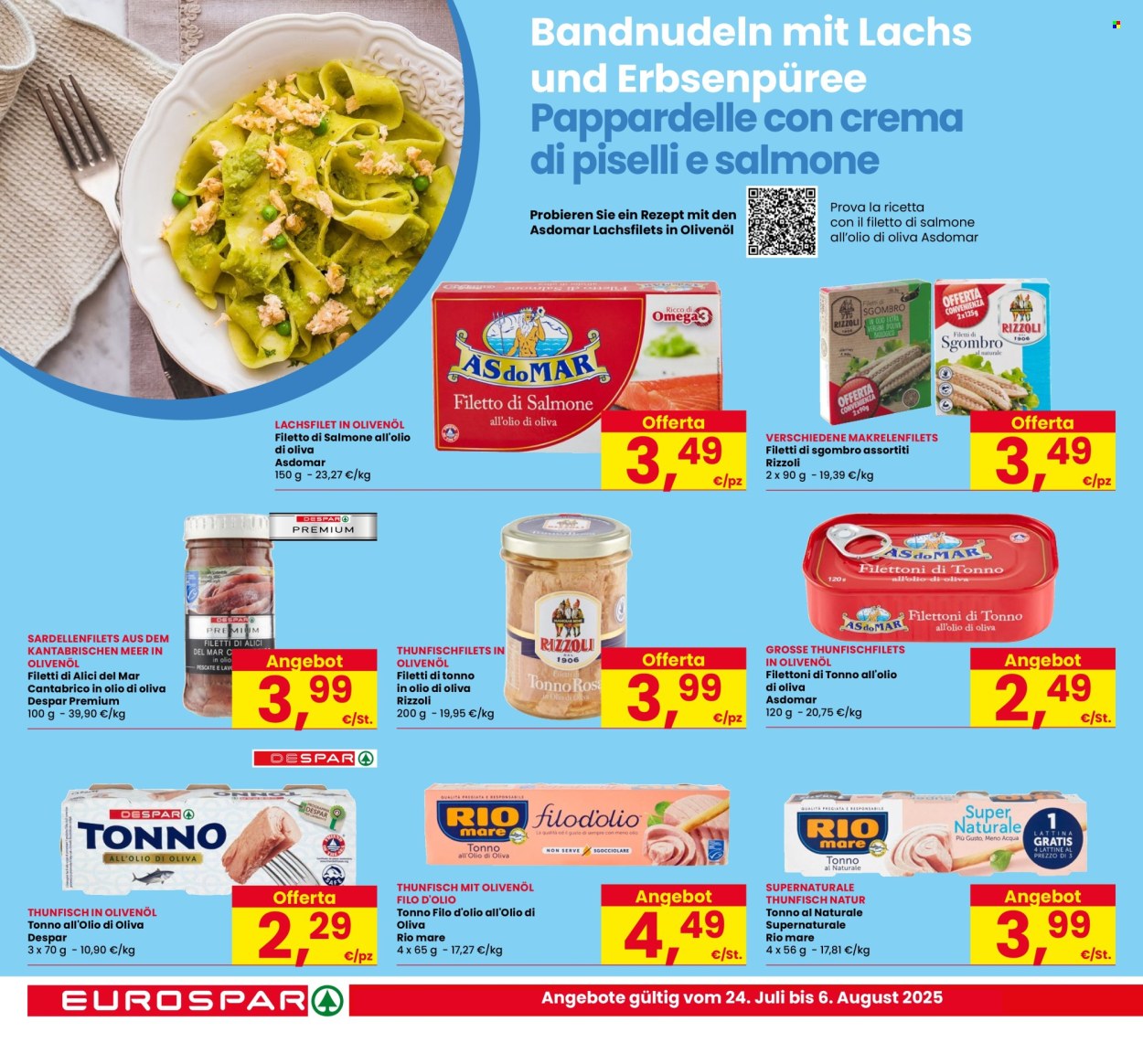 Volantino Eurospar - 24/7/2025 - 6/8/2025. Pagina 16