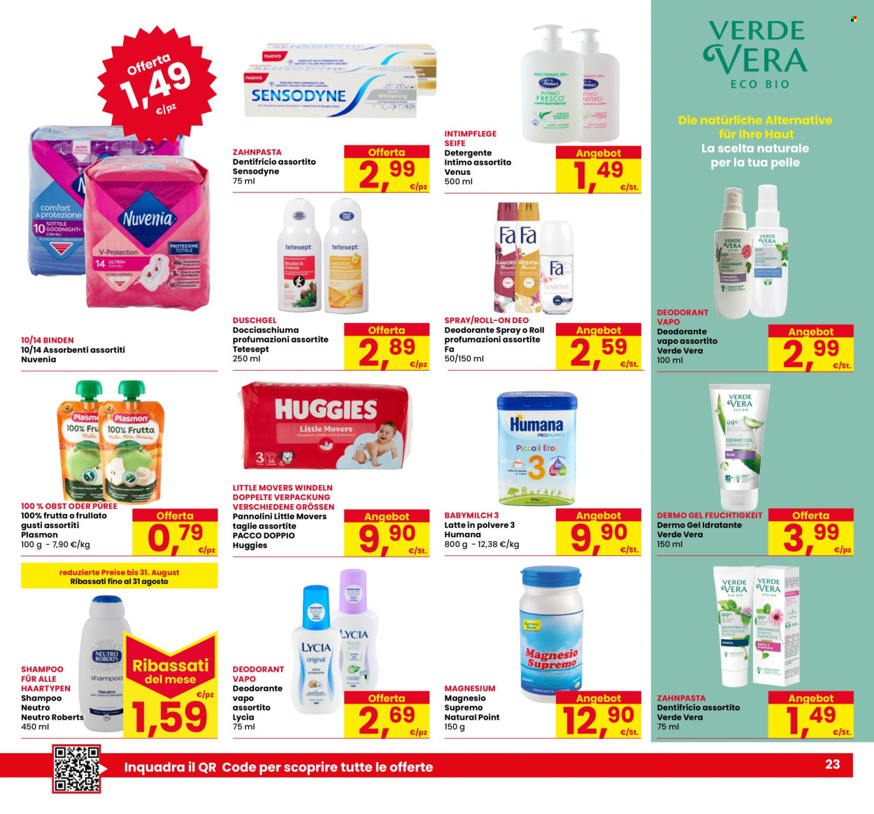 Volantino Eurospar - 24/7/2025 - 6/8/2025. Pagina 23