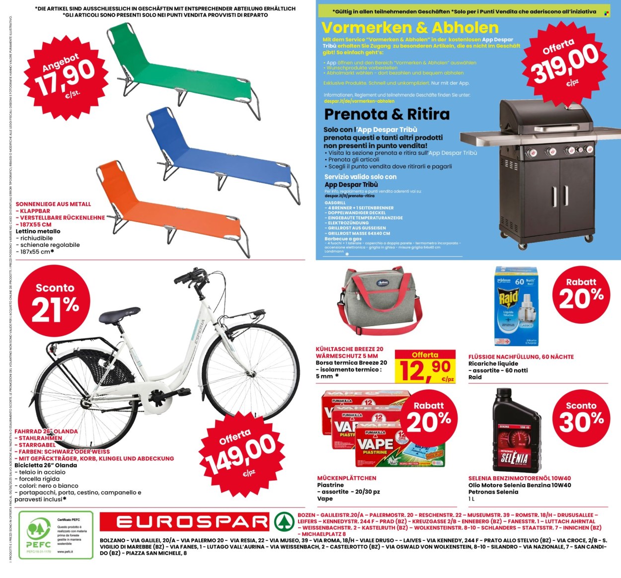 Volantino Eurospar - 24/7/2025 - 6/8/2025. Pagina 24