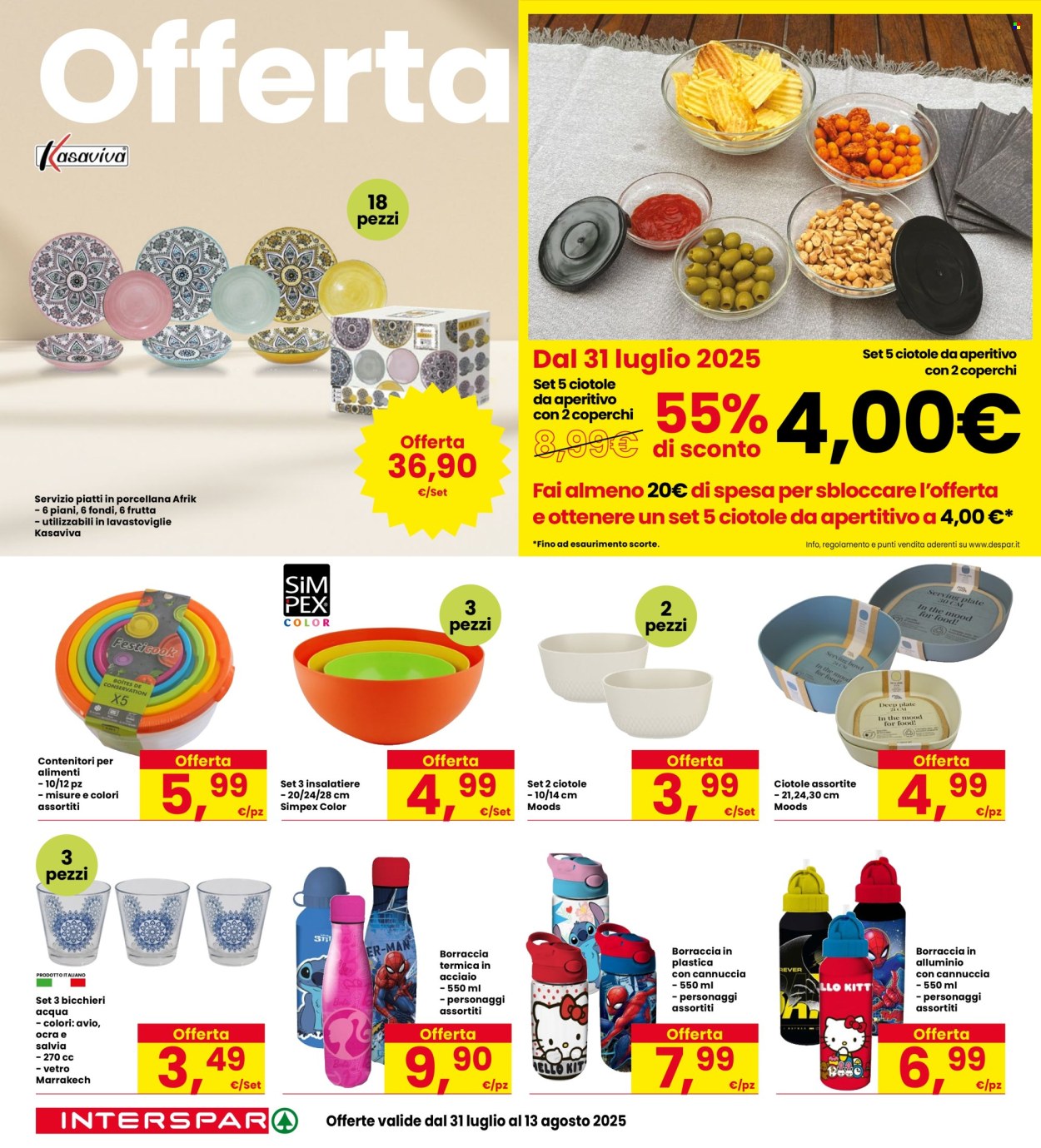Volantino Interspar - 31/7/2025 - 13/8/2025. Pagina 28