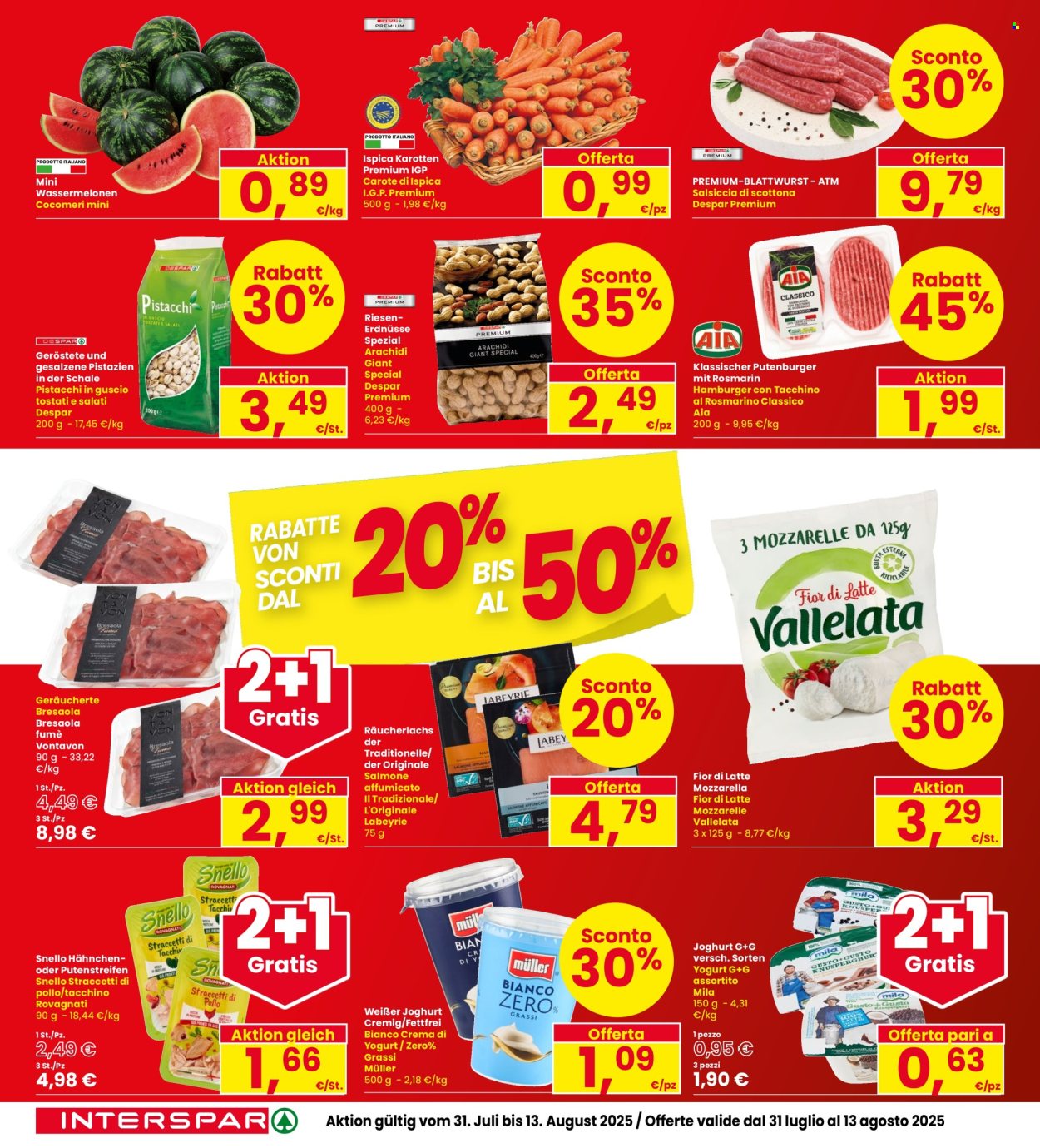Volantino Interspar - 31/7/2025 - 13/8/2025. Pagina 2
