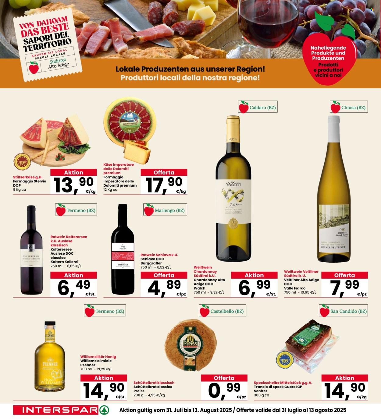 Volantino Interspar - 31/7/2025 - 13/8/2025. Pagina 14