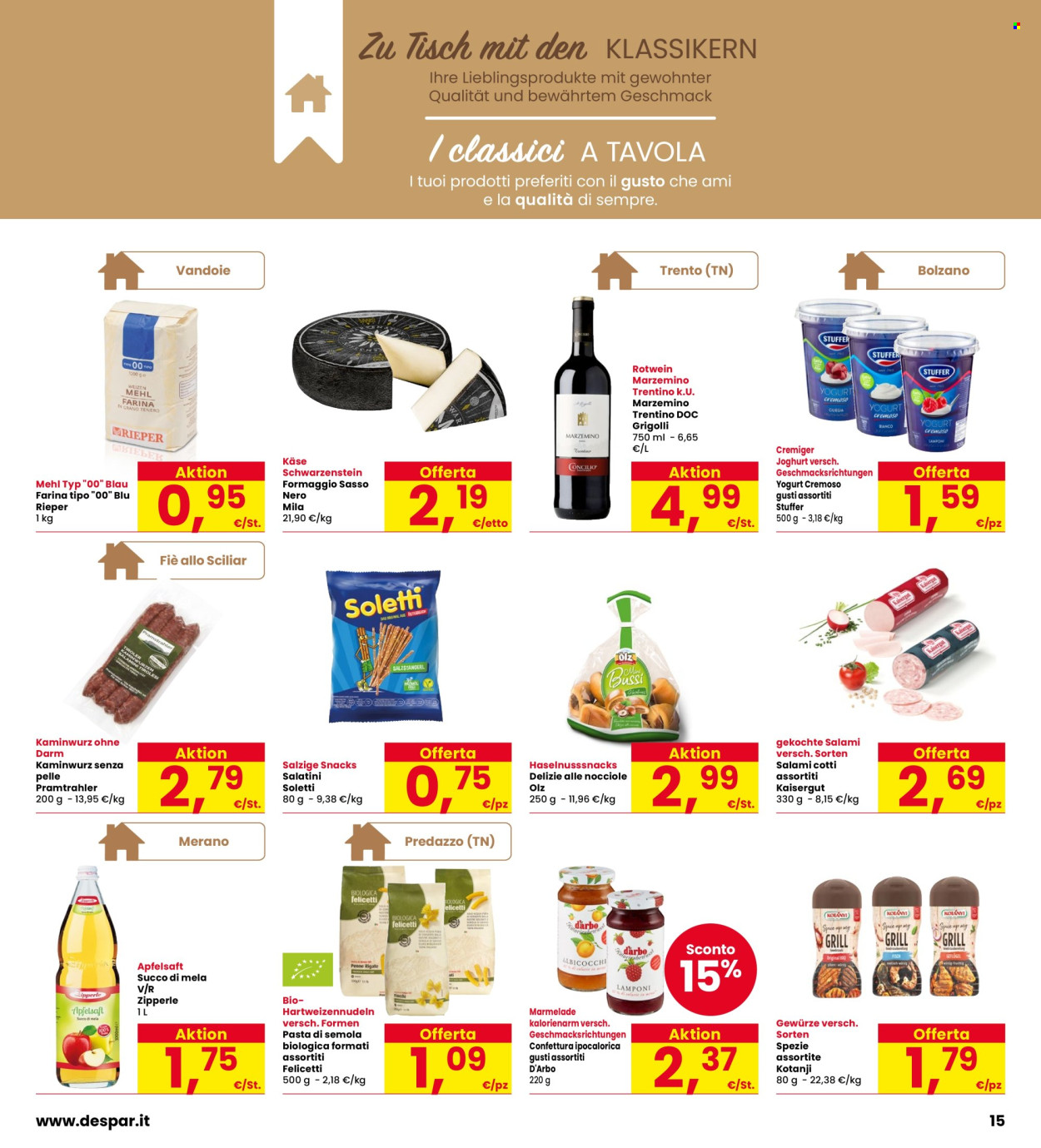 Volantino Interspar - 31/7/2025 - 13/8/2025. Pagina 15