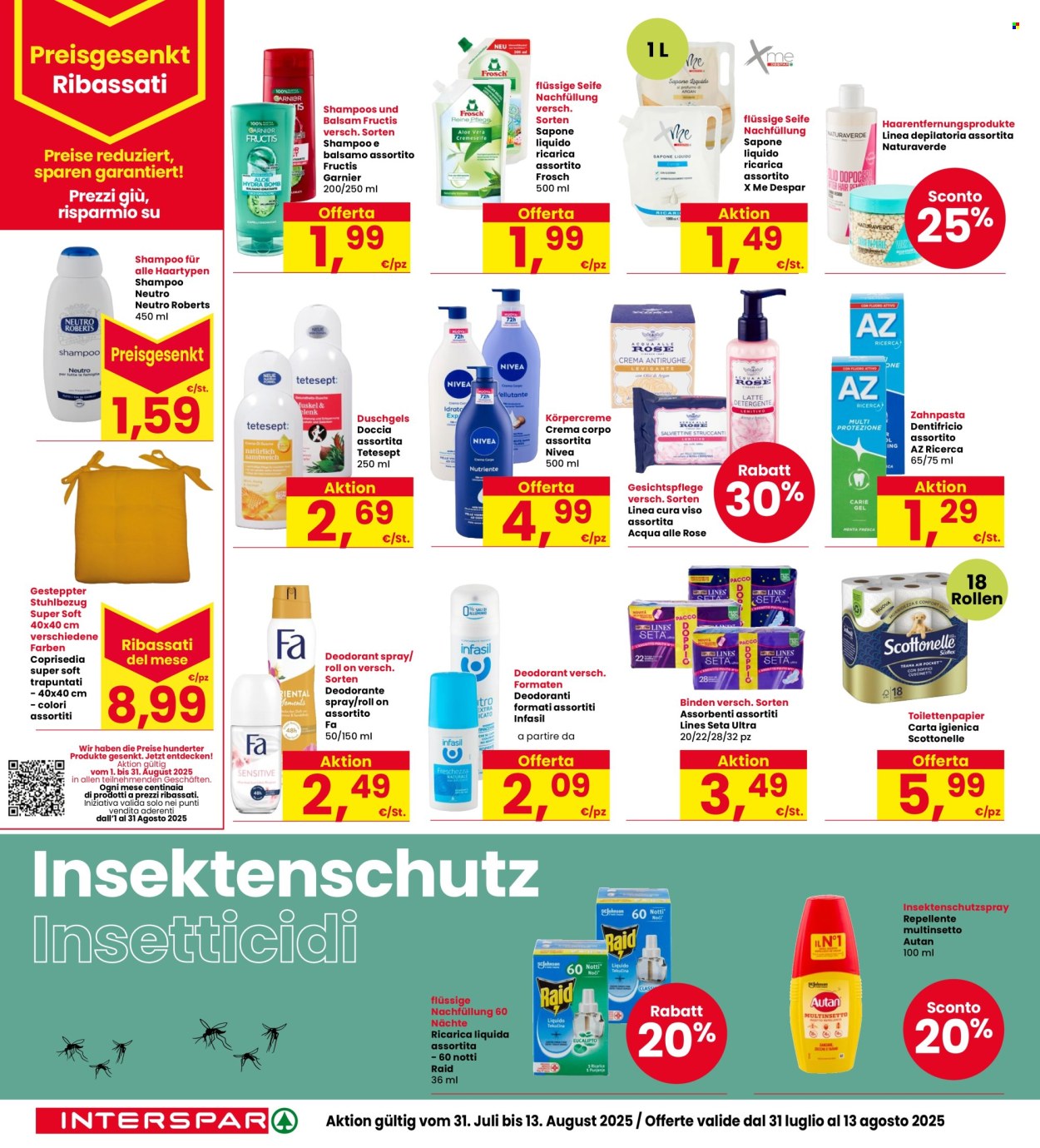 Volantino Interspar - 31/7/2025 - 13/8/2025. Pagina 24